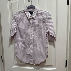 Ralph Lauren Striped Button-Down Shirt